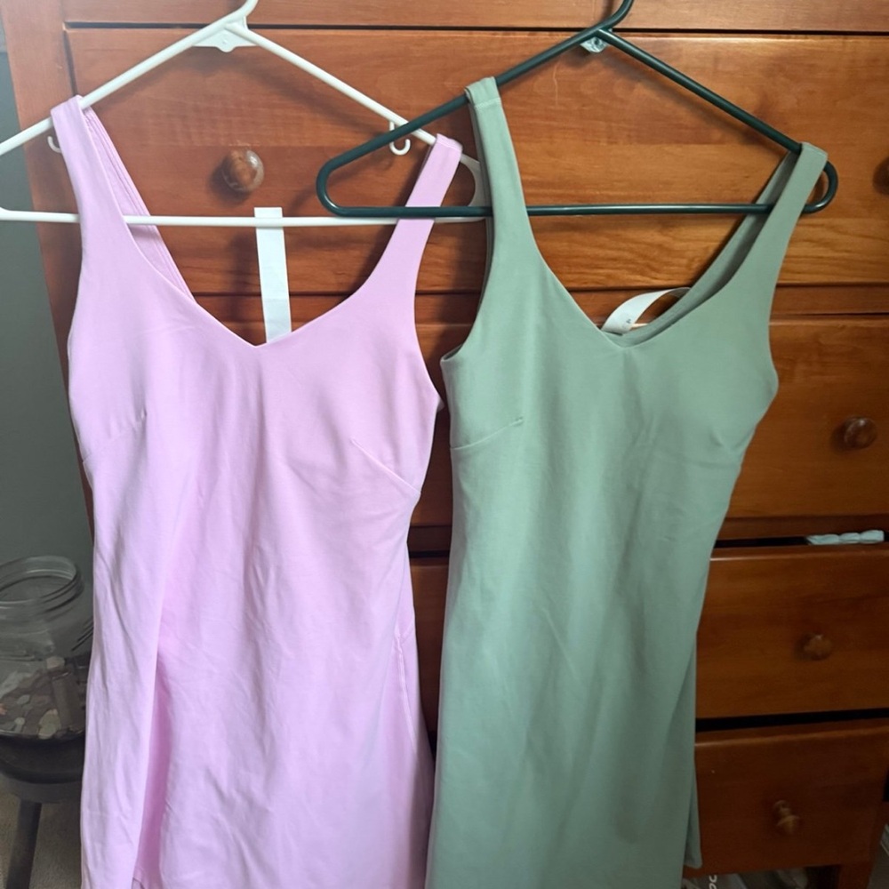 Lululemon Athletica Pink and Green dresses